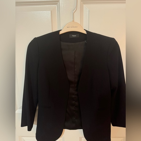 Theory Lindraya Admiral Crepe Blazer - Picture 5 of 8